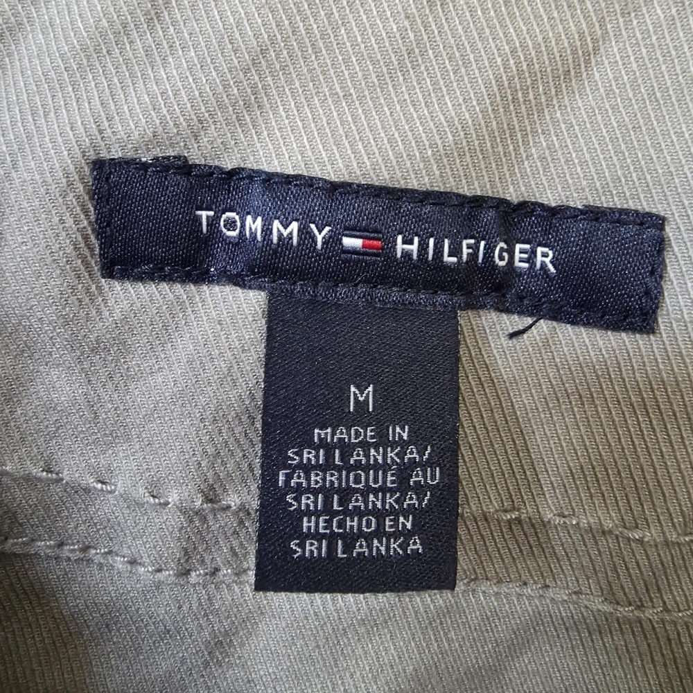 Tommy Hilfiger Gray Green Utility Jacket with Collared Neckline - Picture 6 of 10